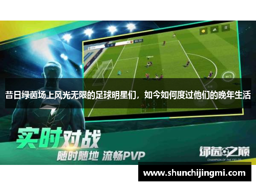 昔日绿茵场上风光无限的足球明星们，如今如何度过他们的晚年生活