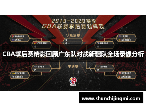 CBA季后赛精彩回顾广东队对战新疆队全场录像分析